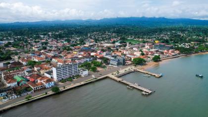  Sao Tome and Principe is an island nation situated off the western equatorial coast of central Africa. 
