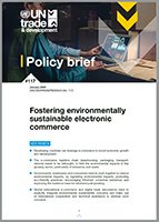 Cover image for Fostering environmentally sustainable electronic commerce